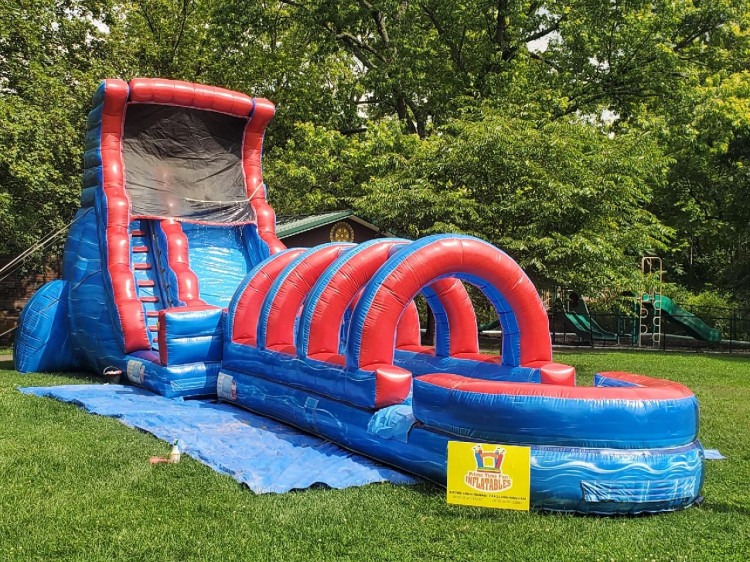 Blue and Red SLIDE