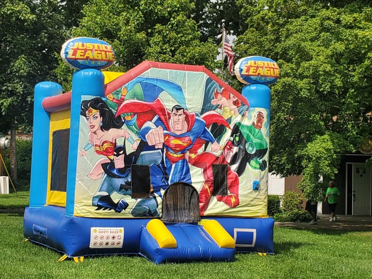 Justice League Bounce House 13